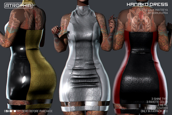 [A] Hanako Dress - Red