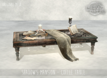-DRD- Shadow's Mansion - Coffee Table