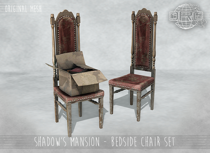 -DRD-  Shadow's Mansion - Bedside Chair Set