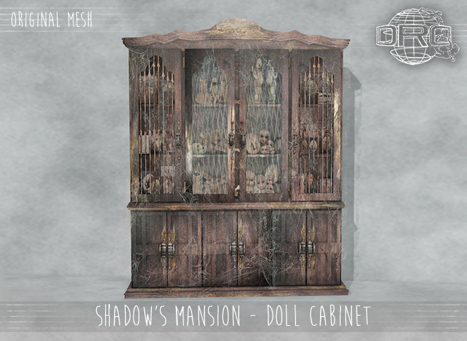 -DRD-  Shadow's Mansion - Doll Cabinet