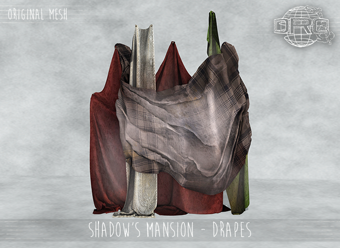 -DRD-  Shadow's Mansion - Drapes