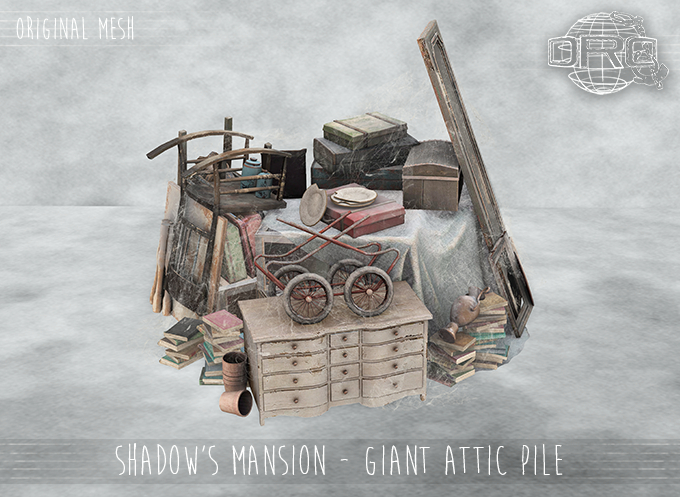 -DRD-  Shadow's Mansion - Giant Attic Pile