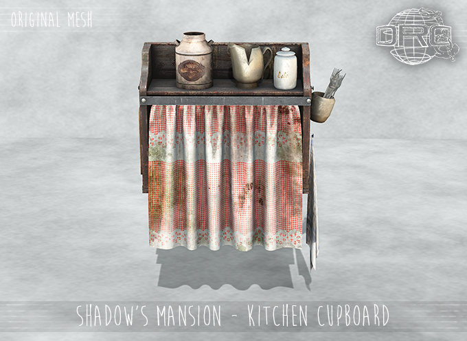 -DRD-  Shadow's Mansion - Kitchen Cupboard