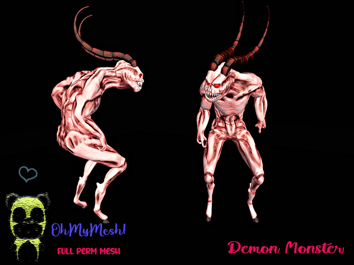 OhMyMesh! Demon Monster - Full Perm Mesh