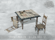 -DRD-  Shadow's Mansion - Kitchen Table Set