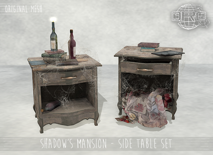 -DRD-  Shadow's Mansion - Side Table Set
