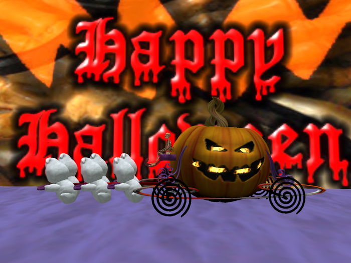 jack o lantern carrage