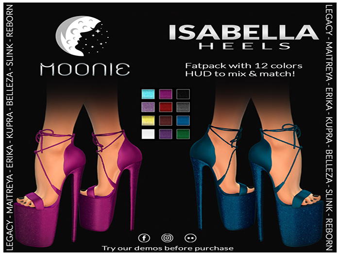 Moonie - Isabella Heels - Fatpack(WEAR ME)