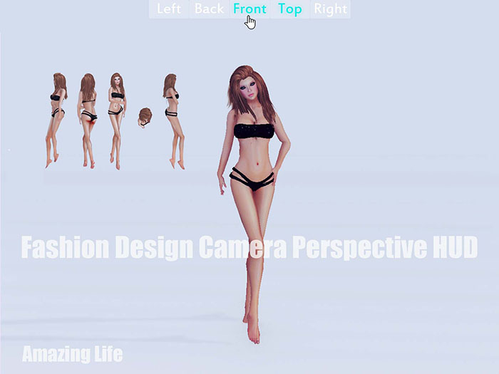 [C] Fashion Design Camera Perspective HUD