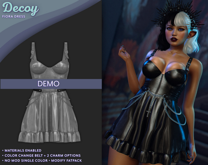 Decoy - Fiora Dress: DEMO