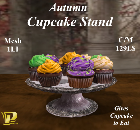 Autumn Cupcake Stand, 1LI 