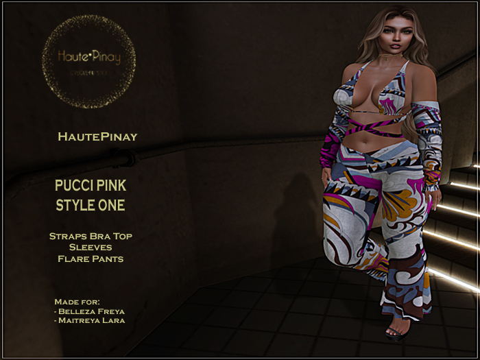 HautePinay - STYLE ONE PUCCI PINK