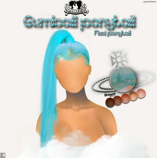 {DUALZZ} - "Gumball Ponytail"
