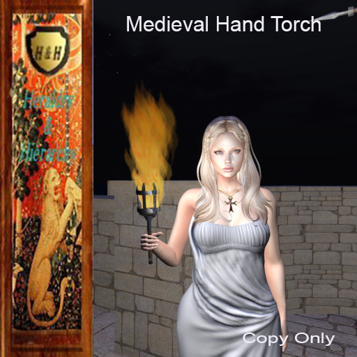 Iron-Smith Medieval Hand Torch (Bento)