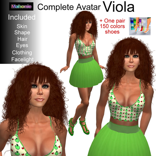 Complete Avatar Viola (Mahonie Shop)