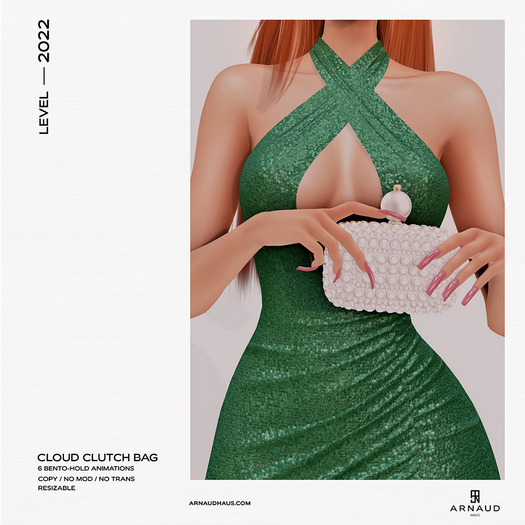 ARNAUD HAUS Cloud Clutch Bag