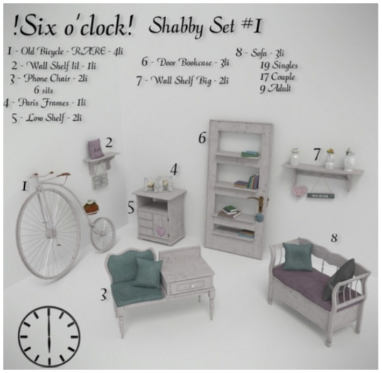 !six o'clock! phone chair 3 BOXED