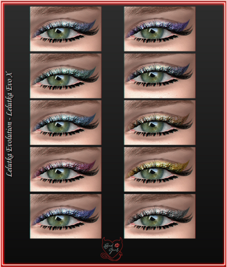 Bad Girl - Pia Eyeshadow - Fatpack