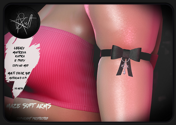 : CULT : Zia Armband DEMO + Maze Soft Arms DEMO