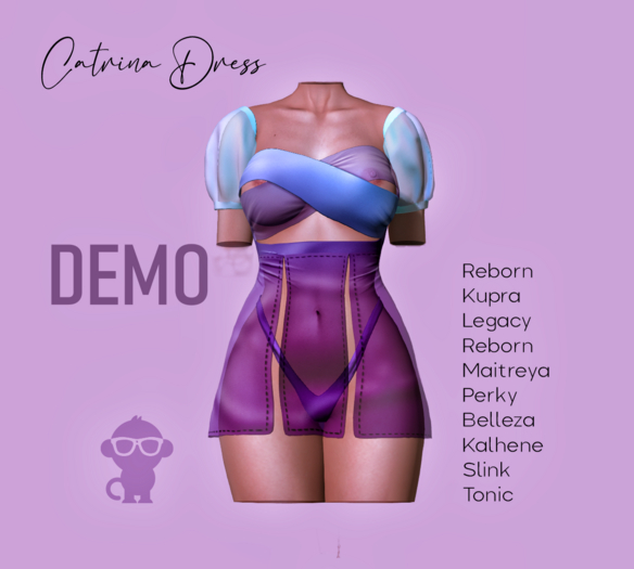 [N*Monkey] Catrina Dress DEMO