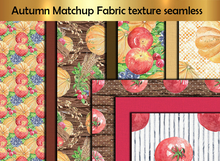 Autumn Matchup Fabric texture seamless