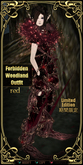 =^.^= Curious Kitties - LIMITED EDITION - Forbidden Woodland Outfit - Red