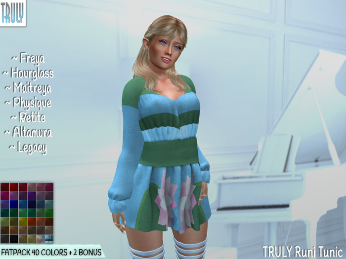 TRULY Runi Tunic FATPACK