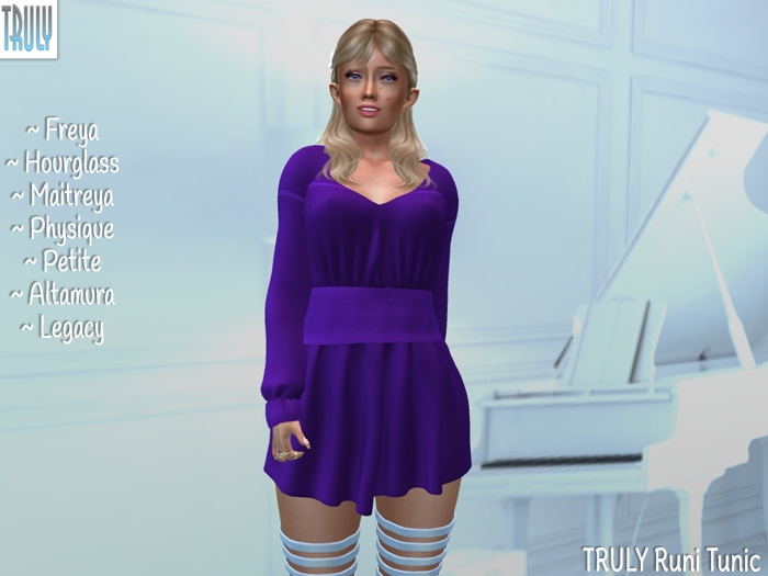 TRULY Runi Tunic PURPLE