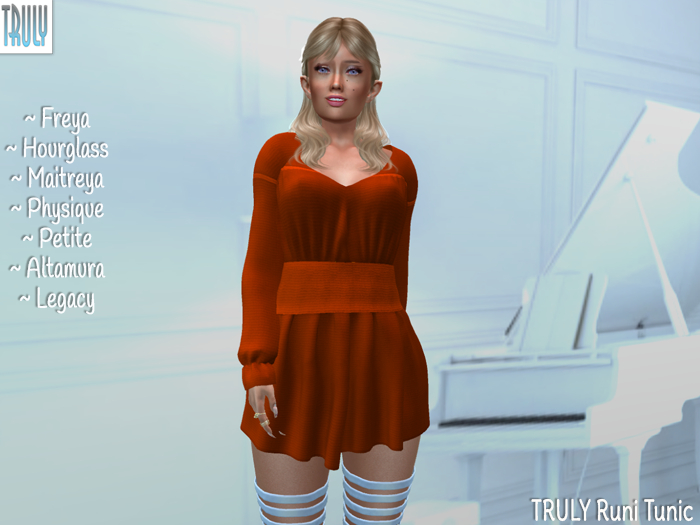 TRULY Runi Tunic ORANGE