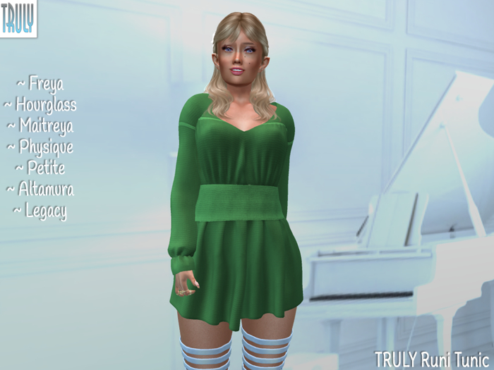 TRULY Runi Tunic GREEN