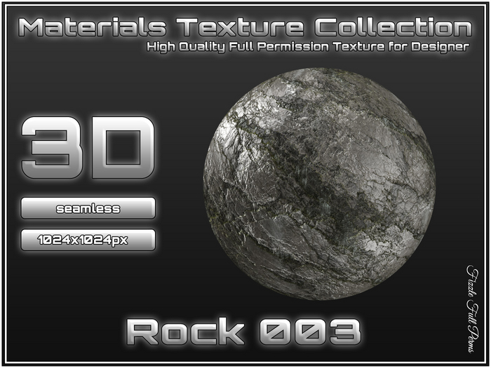 *Fizzle Full Perms* Texture - Rock 003
