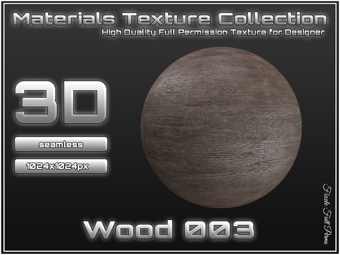 *Fizzle Full Perms* Texture - Wood 003