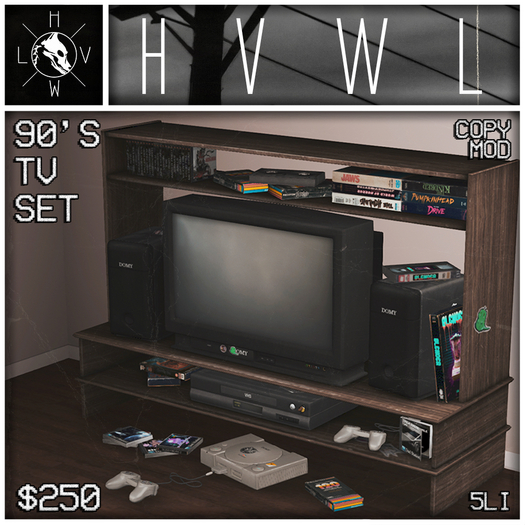 /// HVWL ///  90's TV set