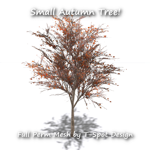 T-Spot Mesh - Small Autumn Tree - Full Perm - LI=1.5