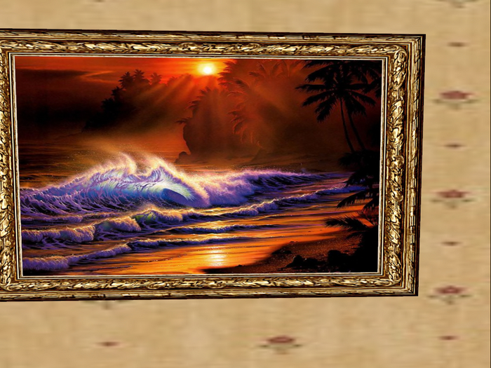 Art Designer - Frame sunset