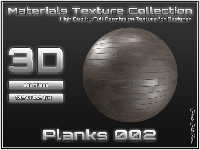 *Fizzle Full Perms* Texture - Planks 002
