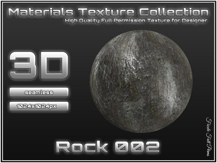 *Fizzle Full Perms* Texture - Rock 002