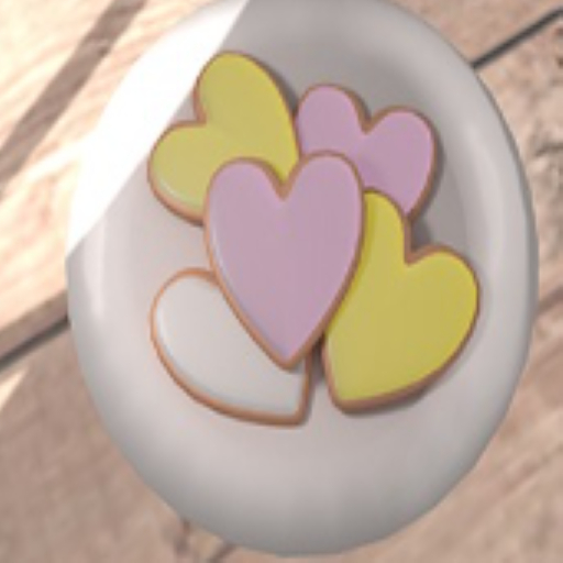 DFS Heart Cookies Lemons