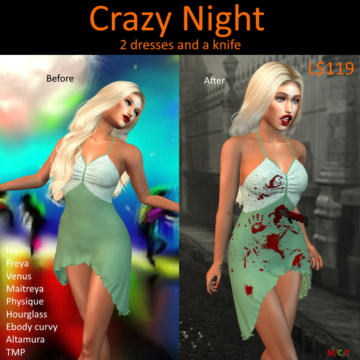 (BB design) Crazy Night Green