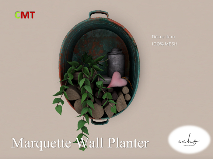 E C H O :: Marquette Wall Planter