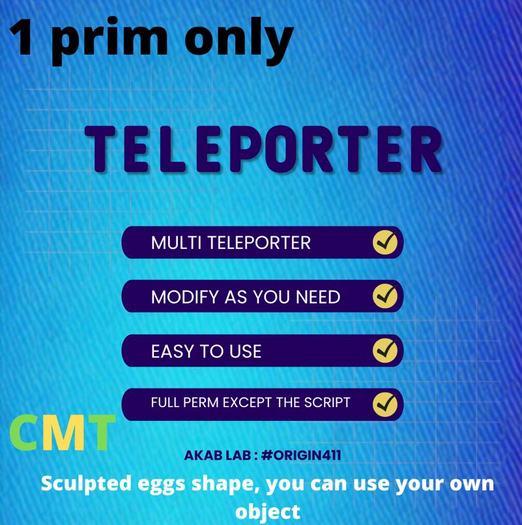Auto-Setup easy teleporter