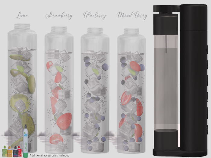 [Canape] Cano' SodaStream Machine Black