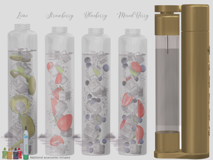 [Canape] Cano' SodaStream Machine Gold