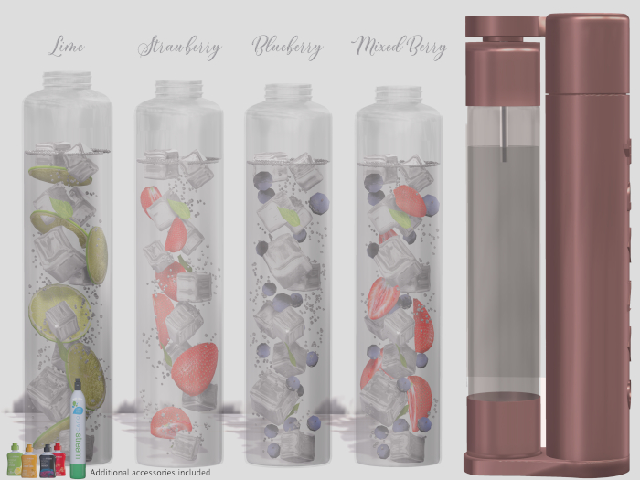[Canape] Cano' SodaStream Machine Pink