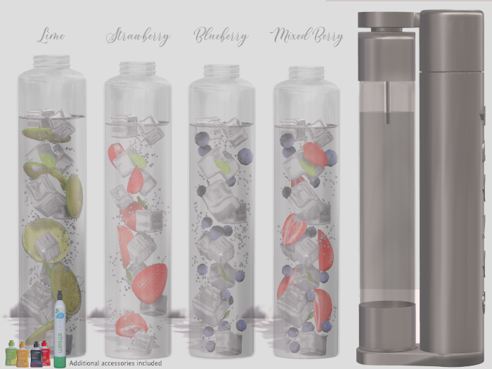 [Canape] Cano' SodaStream Machine Silver 