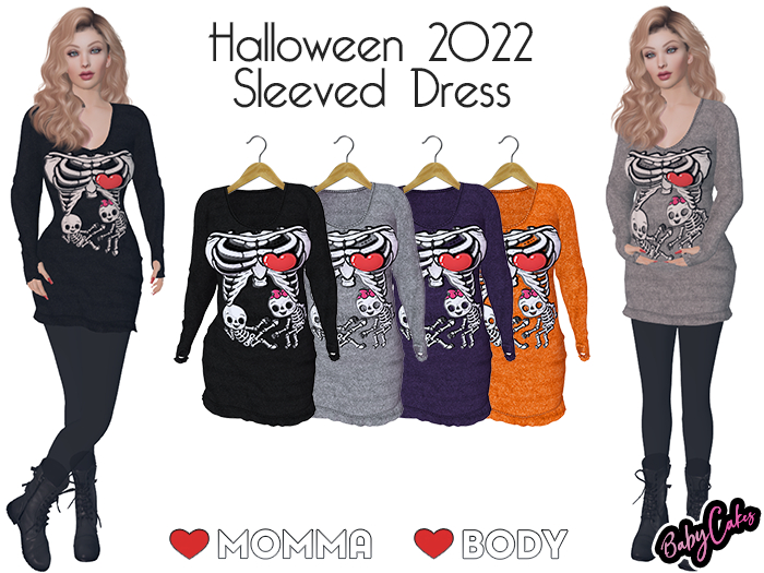 *BabyCakes ~ Halloween Sleeve Dress ~ Twins