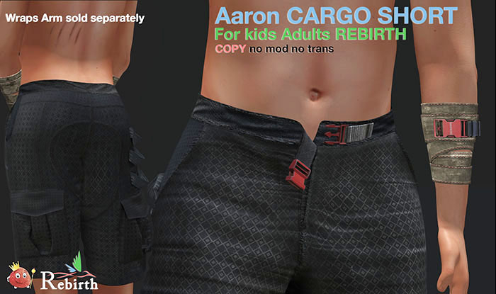 Aaron ** Cargo Short ** REBIRTH 