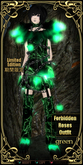 =^.^= Curious Kitties - LIMITED EDITION - Forbidden Roses Outfit - Green