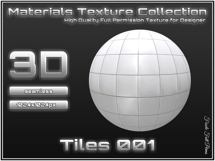 *Fizzle Full Perms* Texture - Tiles 001