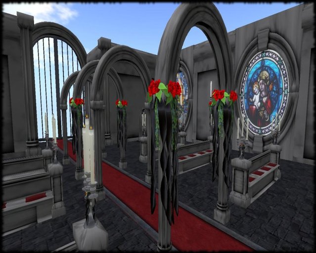 Promo Sale Vampire  Gothic Wedding Ceremony Set